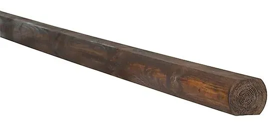 Hagesville 10x12x250 cm klasse A royalbehandlet furu rb.10 brun