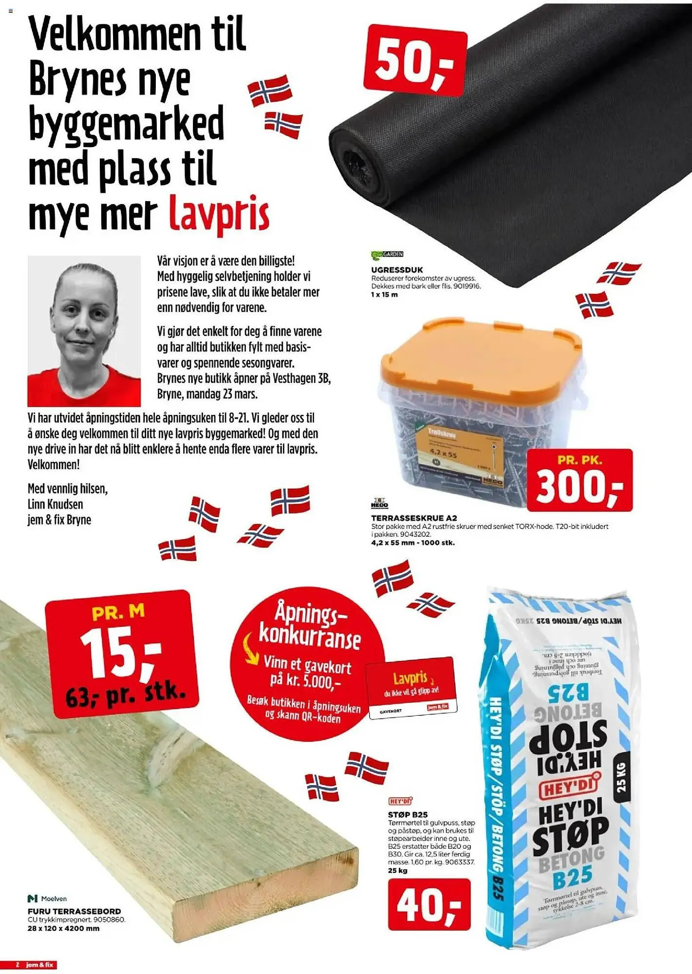 Jem & fix kundeavis fra 23. mars til 28. mars 2026 - kundeavisside 2