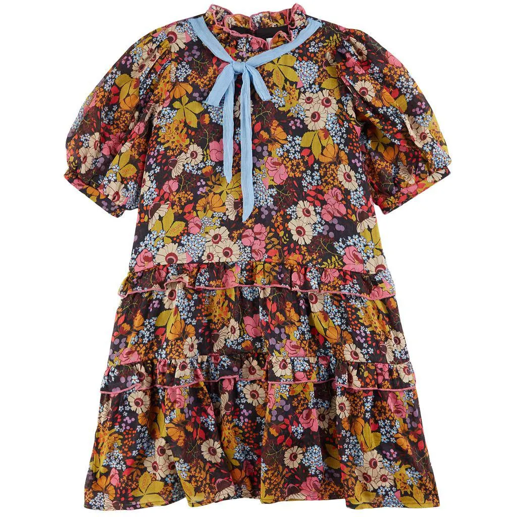 Blomstret Maxikjole Marchesi Multicolor