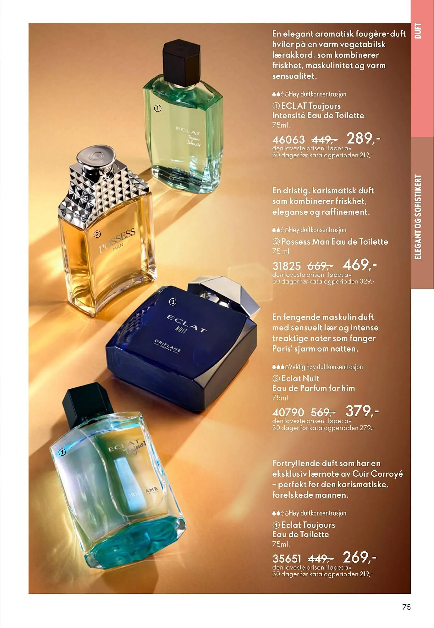 Oriflame katalog fra 8. oktober til 28. oktober 2025 - kundeavisside 75