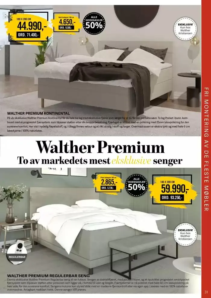 Gratis frakt og montering fra 28. februar til 14. mars 2025 - kundeavisside 31