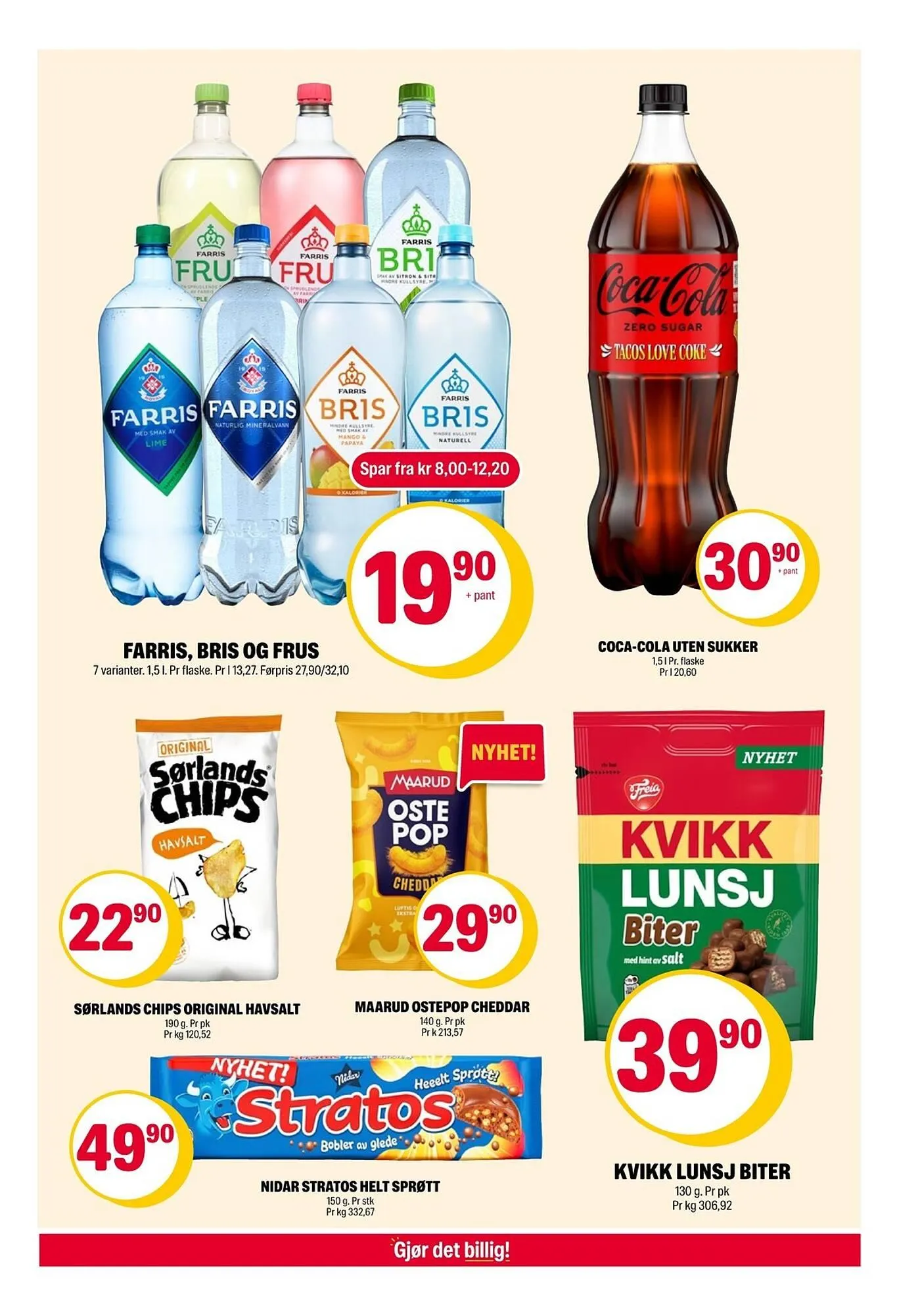 Coop Extra kundeavis fra 2. mars til 8. mars 2026 - kundeavisside 12