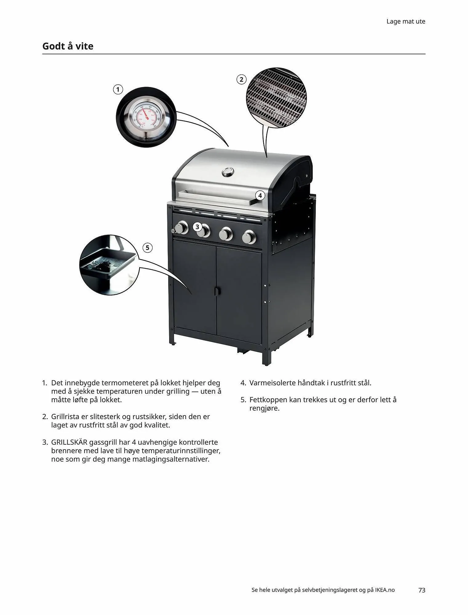 IKEA Kundeavis fra 5. mai til 31. august 2023 - kundeavisside 73