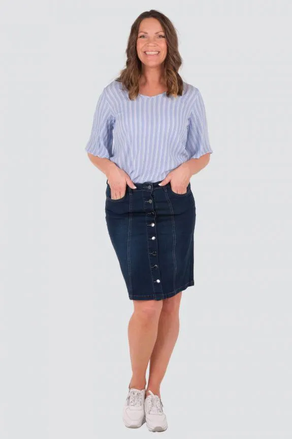 Iben denimskjørt