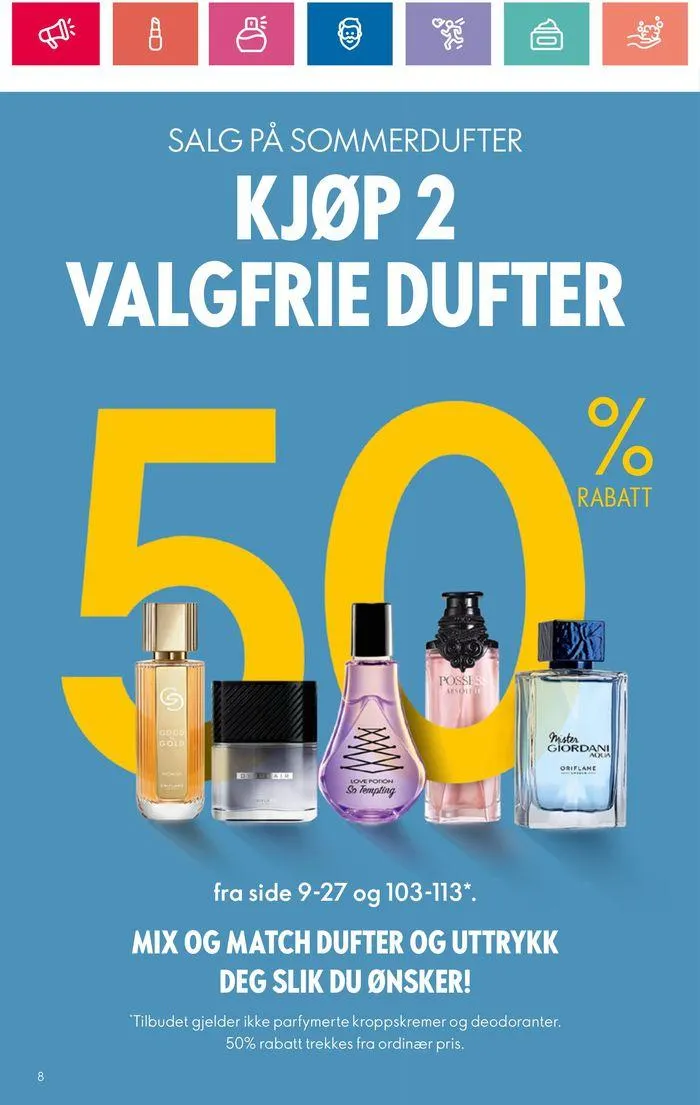 ORIFLAME Kundeavis fra 20. juni til 4. juli 2024 - kundeavisside 8