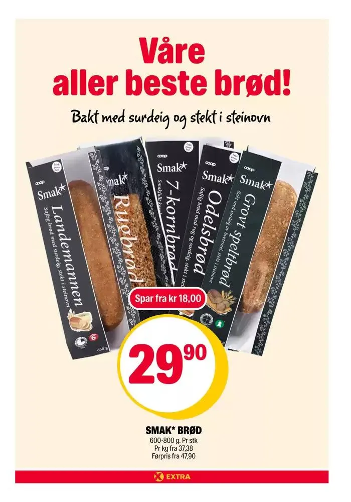 Coop Extra Kundeavis fra 18. november til 24. november 2024 - kundeavisside 32