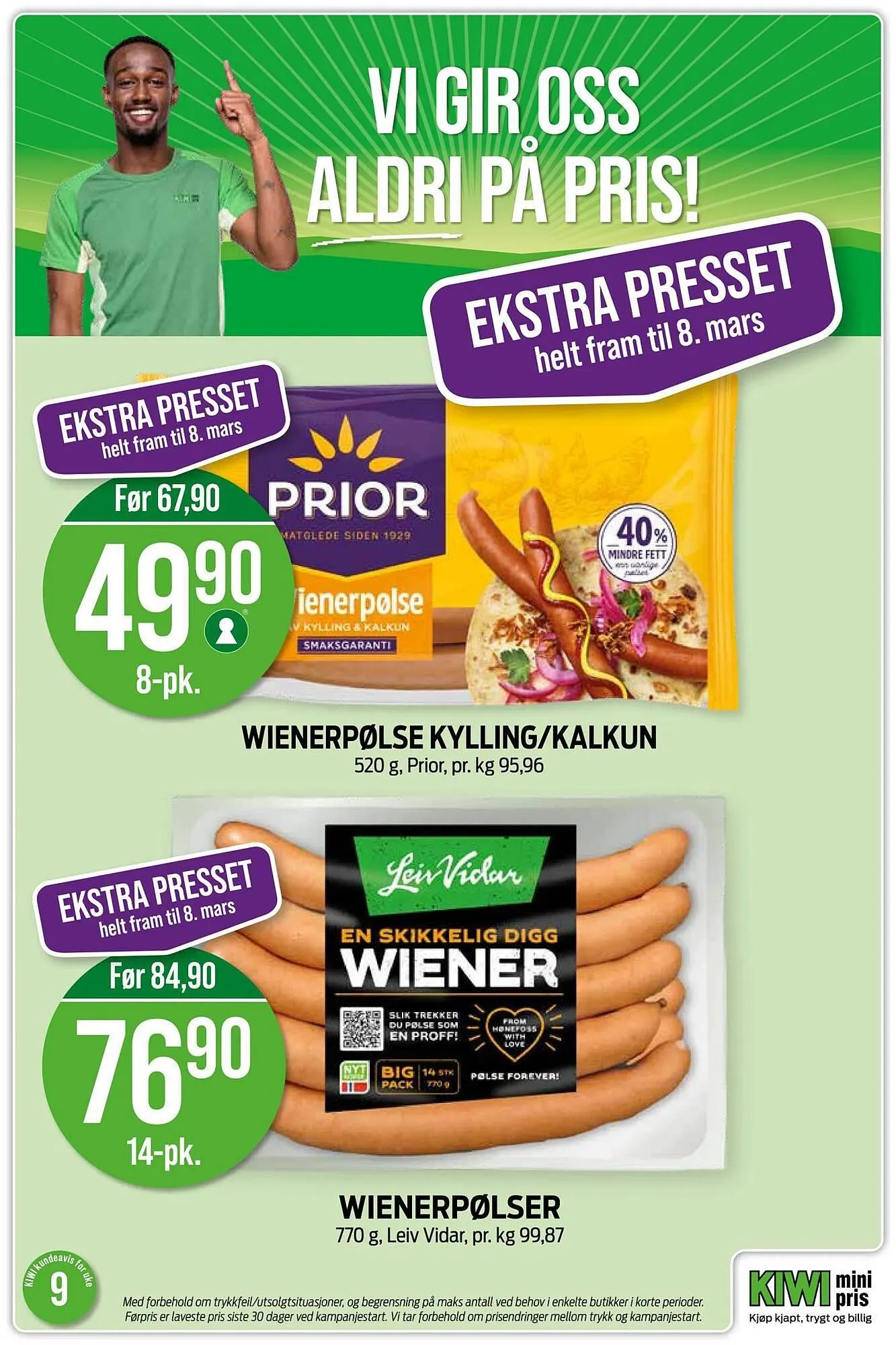 Kiwi kundeavis fra 23. februar til 2. mars 2026 - kundeavisside 6