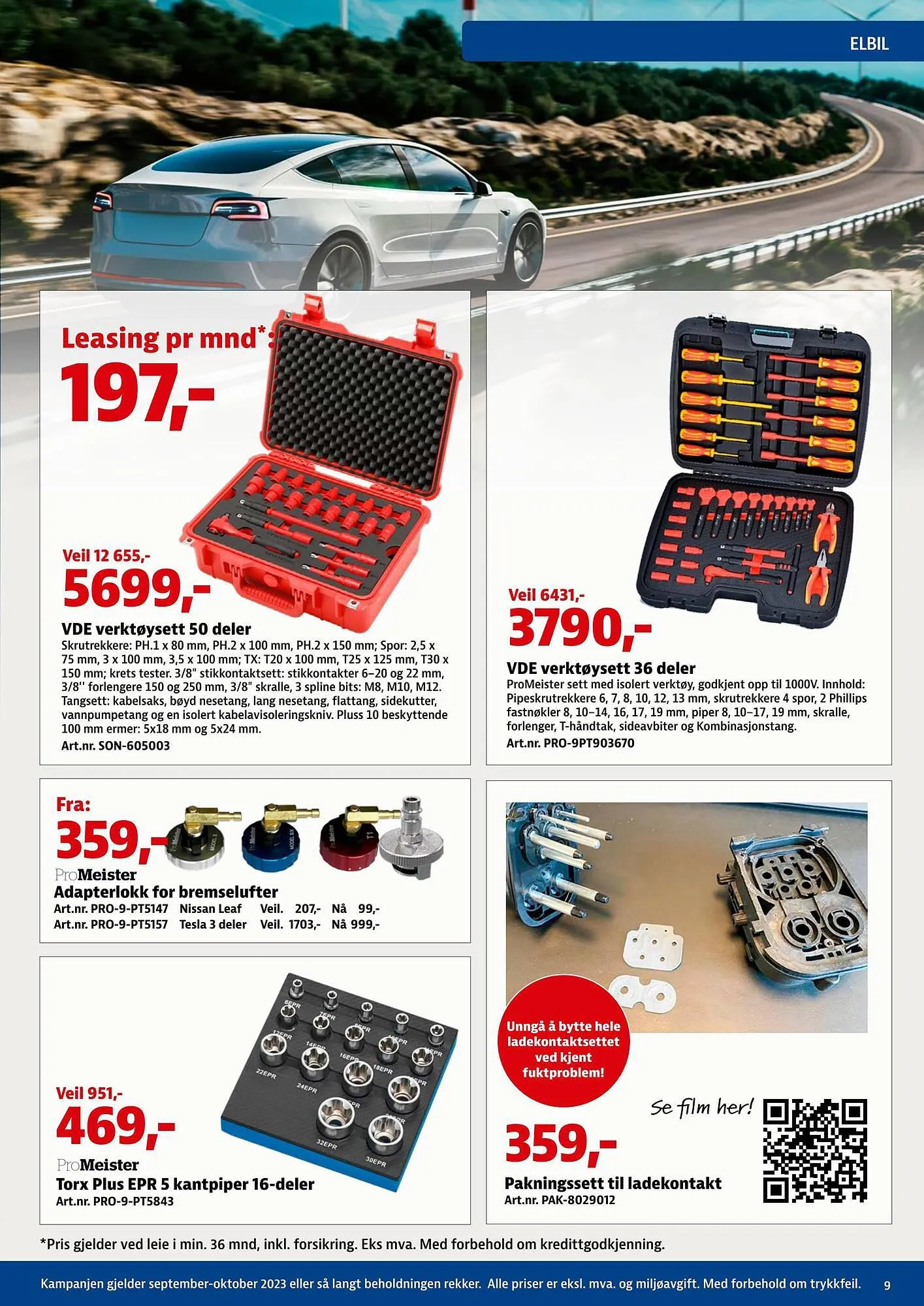 Bilxtra Kundeavis fra 2. september til 31. oktober 2023 - kundeavisside 9