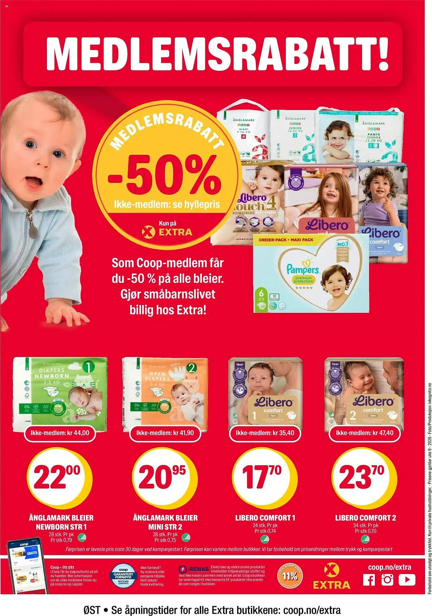 Coop Extra kundeavis fra 23. februar til 1. mars 2026 - kundeavisside 29