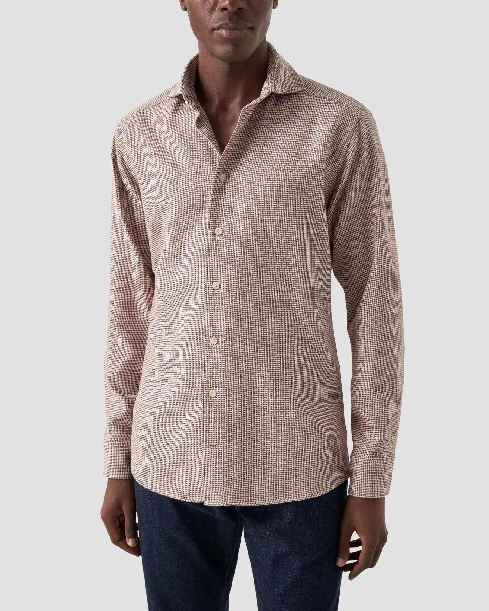 Orange Twill Shirt