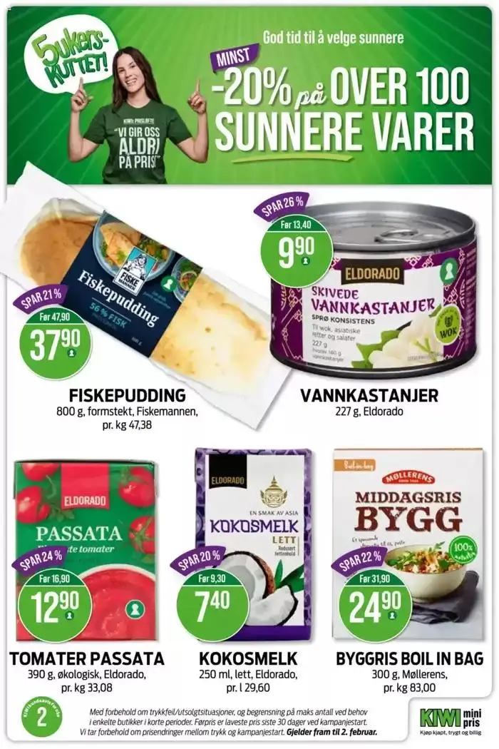 Kiwi Kundeavis fra 1. januar til 12. januar 2025 - kundeavisside 19