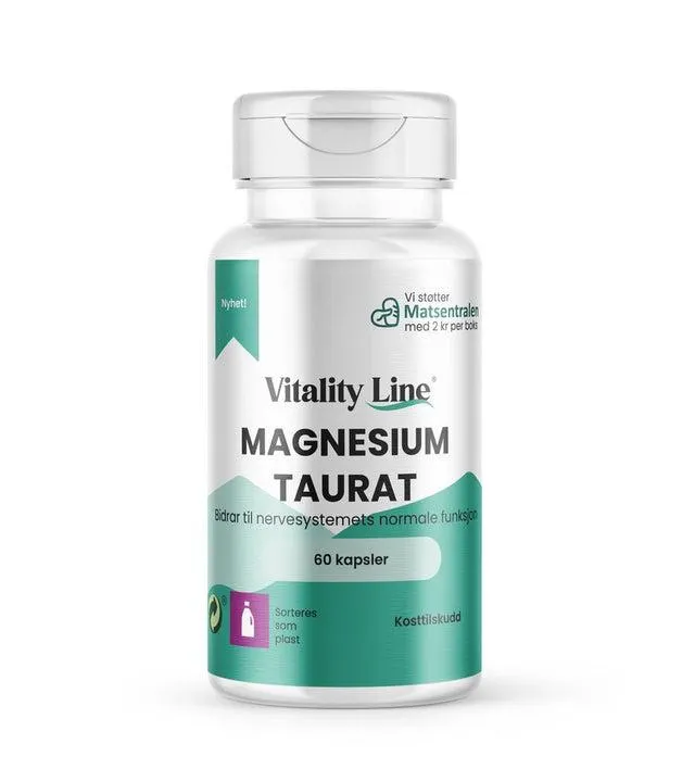 Vitality Line magnesium taurat 60 kap