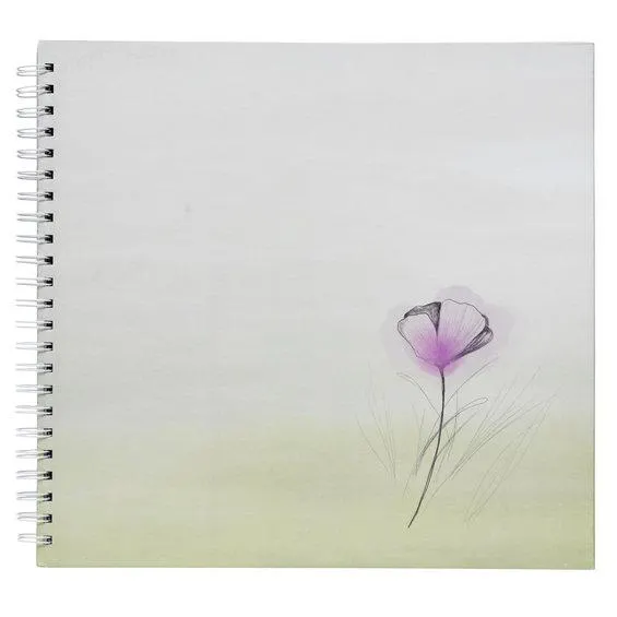 Fotoalbum 33x31 cm blomst