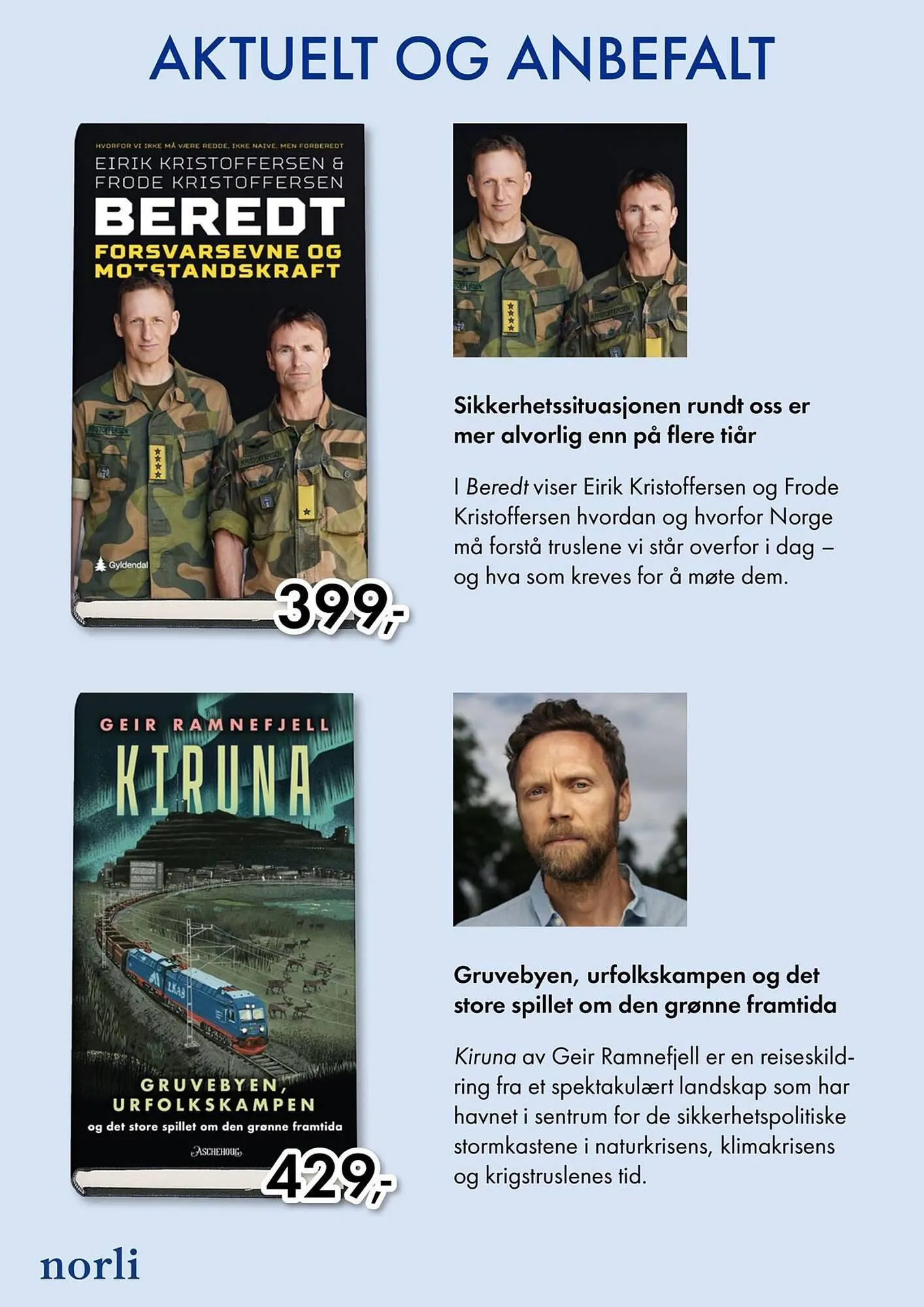 Norli kundeavis fra 17. oktober til 1. desember 2025 - kundeavisside 8