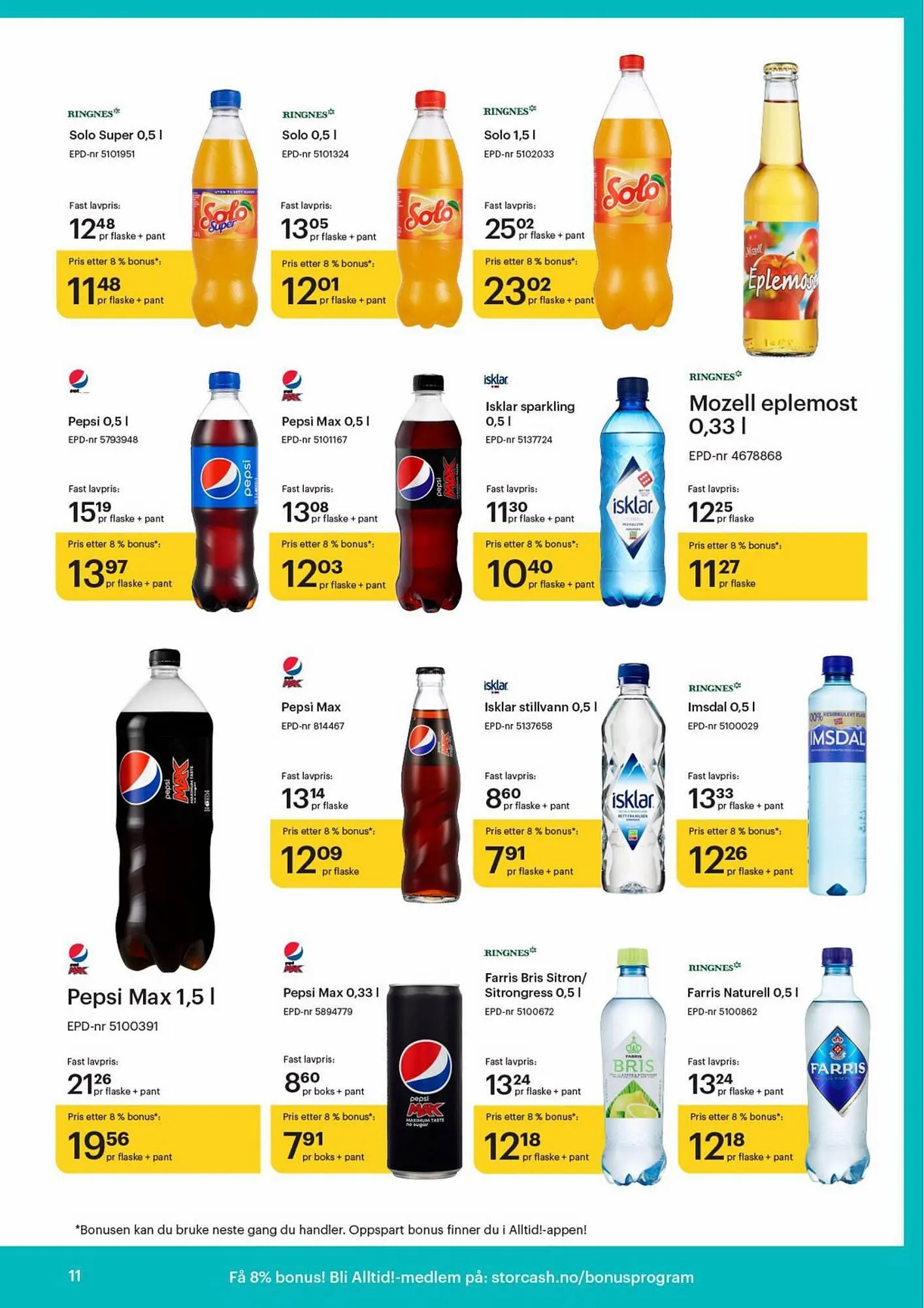 Storcash Kundeavis fra 9. oktober til 11. november 2023 - kundeavisside 11
