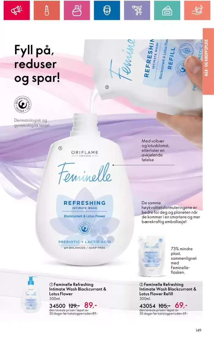 ORIFLAME Kundeavis fra 26. oktober til 9. november 2024 - kundeavisside 149