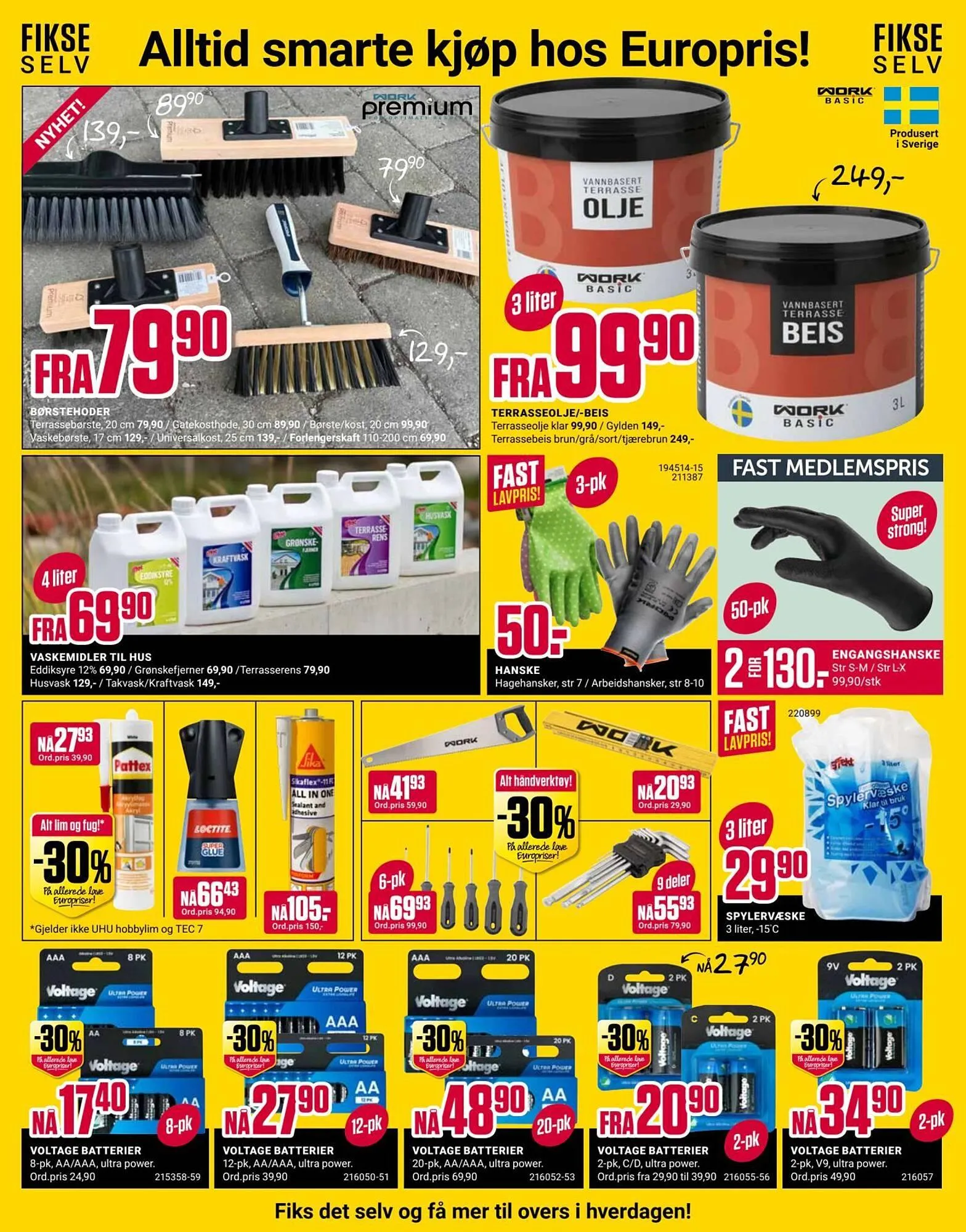 Europris kundeavis fra 30. mars til 5. april 2026 - kundeavisside 7