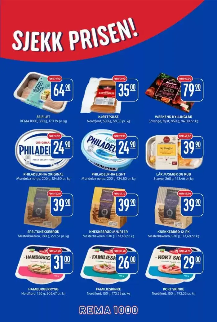 Topptilbud for smarte sparere fra 31. desember til 11. januar 2025 - kundeavisside 13