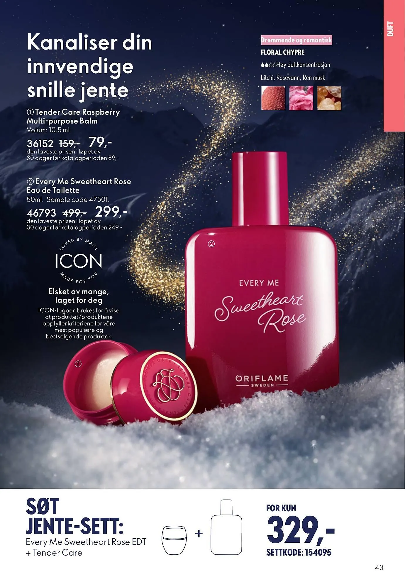 Oriflame katalog fra 2. desember til 9. desember 2025 - kundeavisside 43