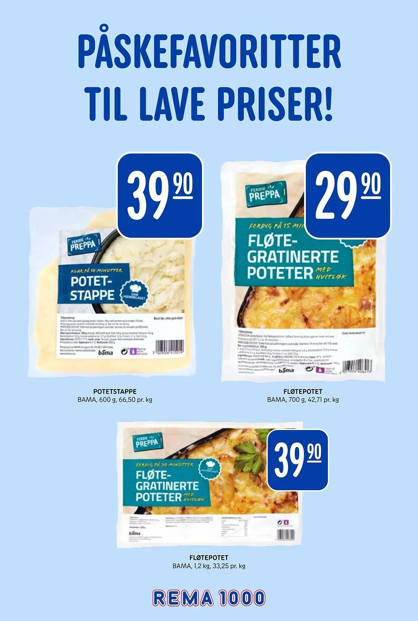 Rema 1000 kundeavis fra 16. mars til 22. mars 2026 - kundeavisside 15