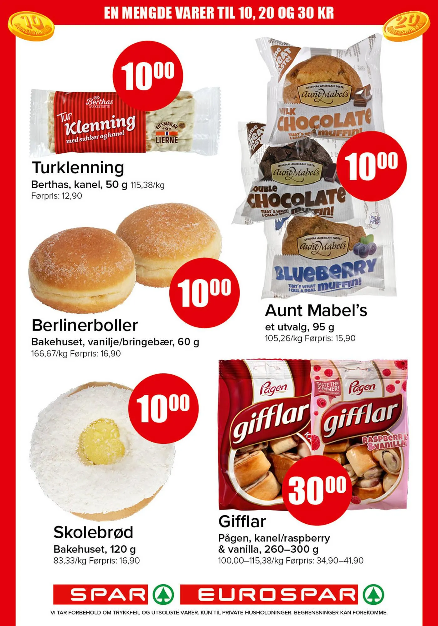 Eurospar kundeavis fra 20. oktober til 26. oktober 2025 - kundeavisside 15