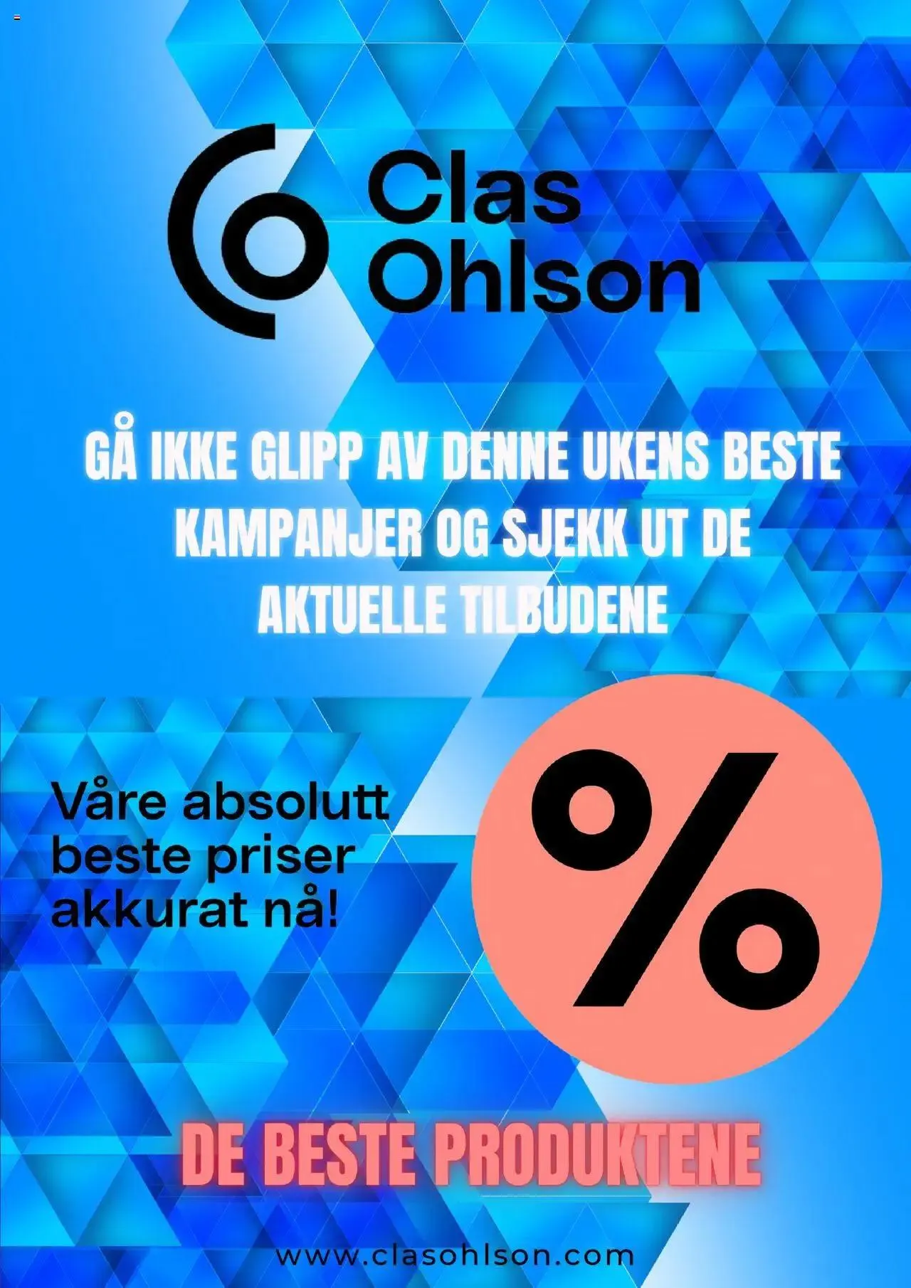 Clas Ohlson kundeavis - 0