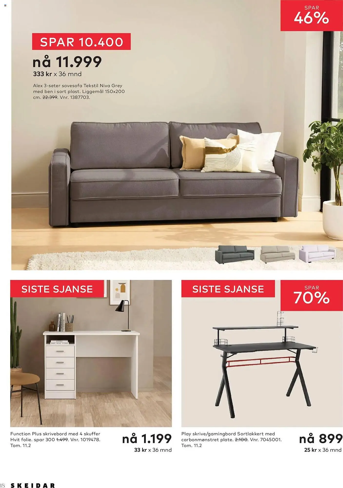 Skeidar kundeavis fra 11. februar til 2. mars 2026 - kundeavisside 18