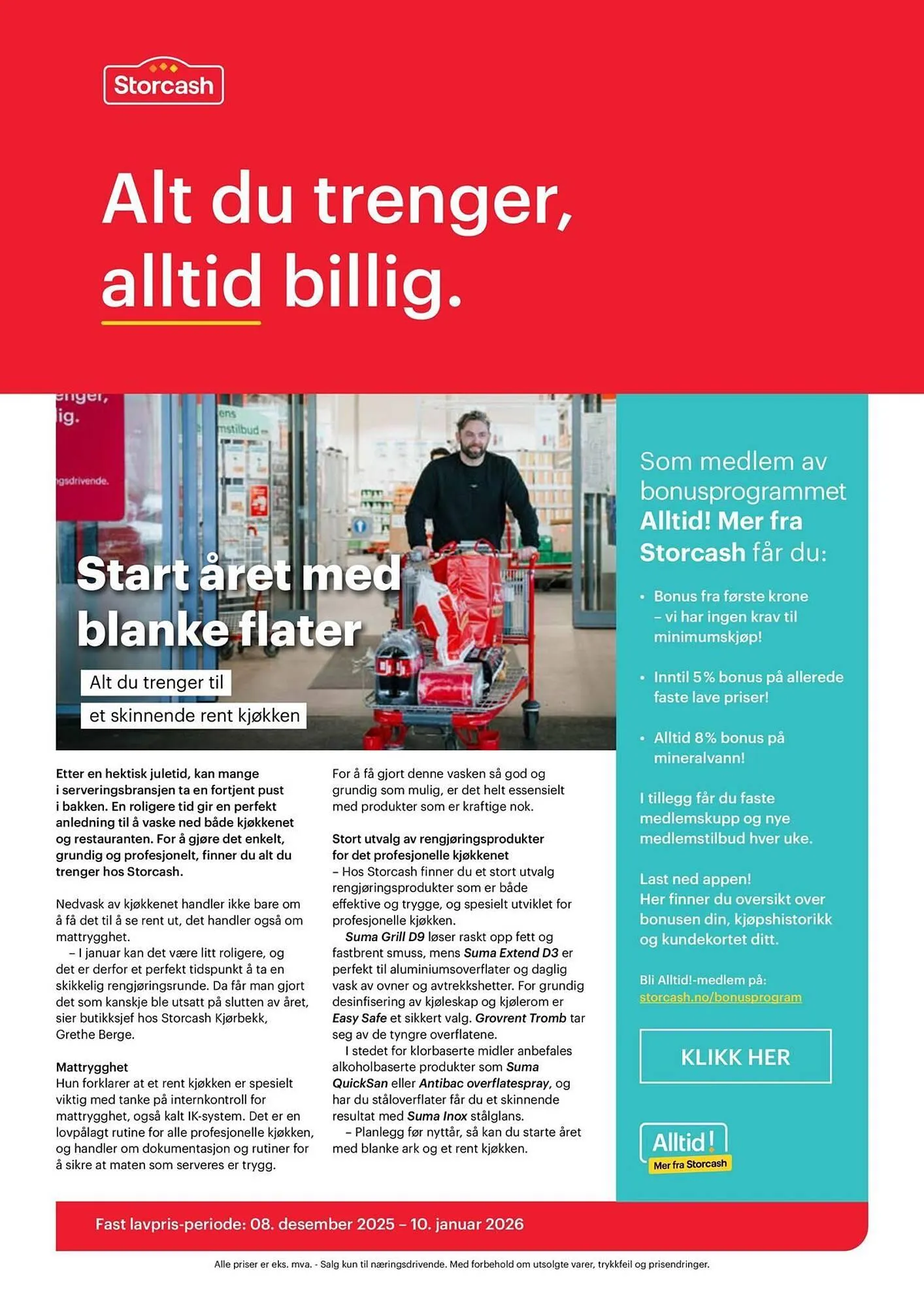 Storcash kundeavis fra 8. desember til 10. januar 2026 - kundeavisside 24
