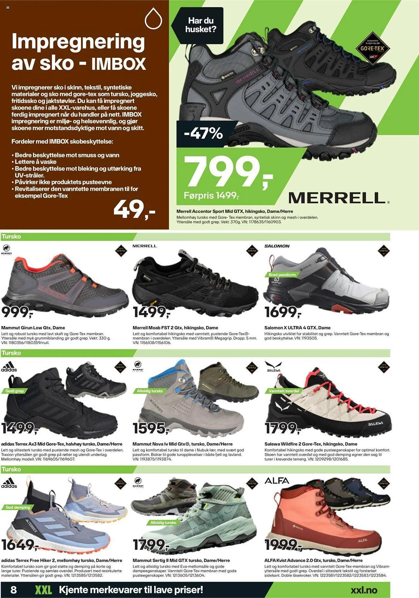 XXL Sport Kundeavis fra 18. september til 24. september 2023 - kundeavisside 8