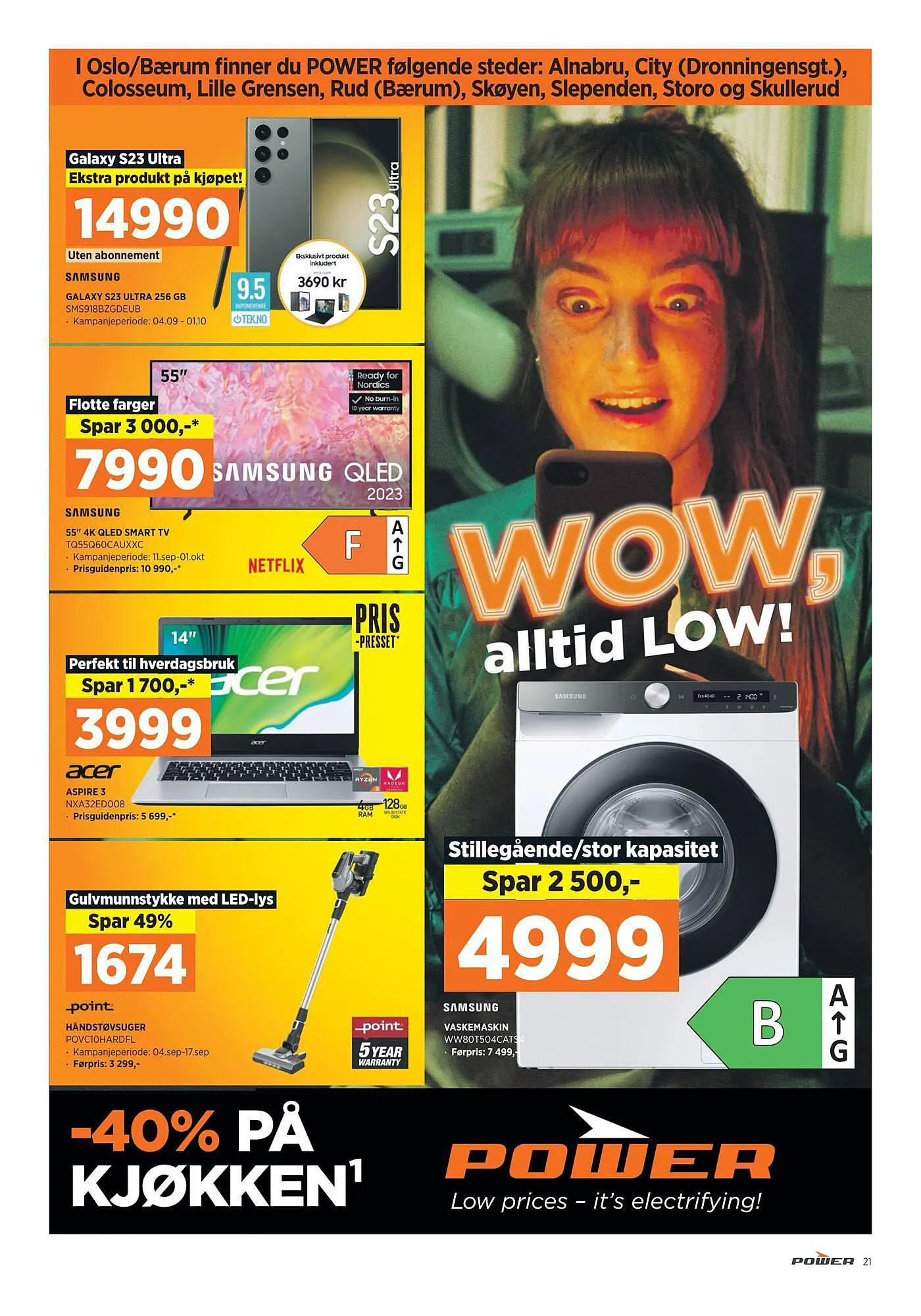POWER Kundeavis fra 10. september til 17. september 2023 - kundeavisside 21
