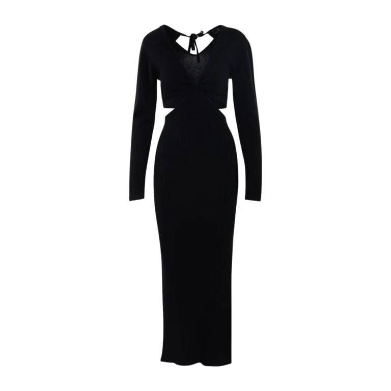 Augustina Dress – Sort