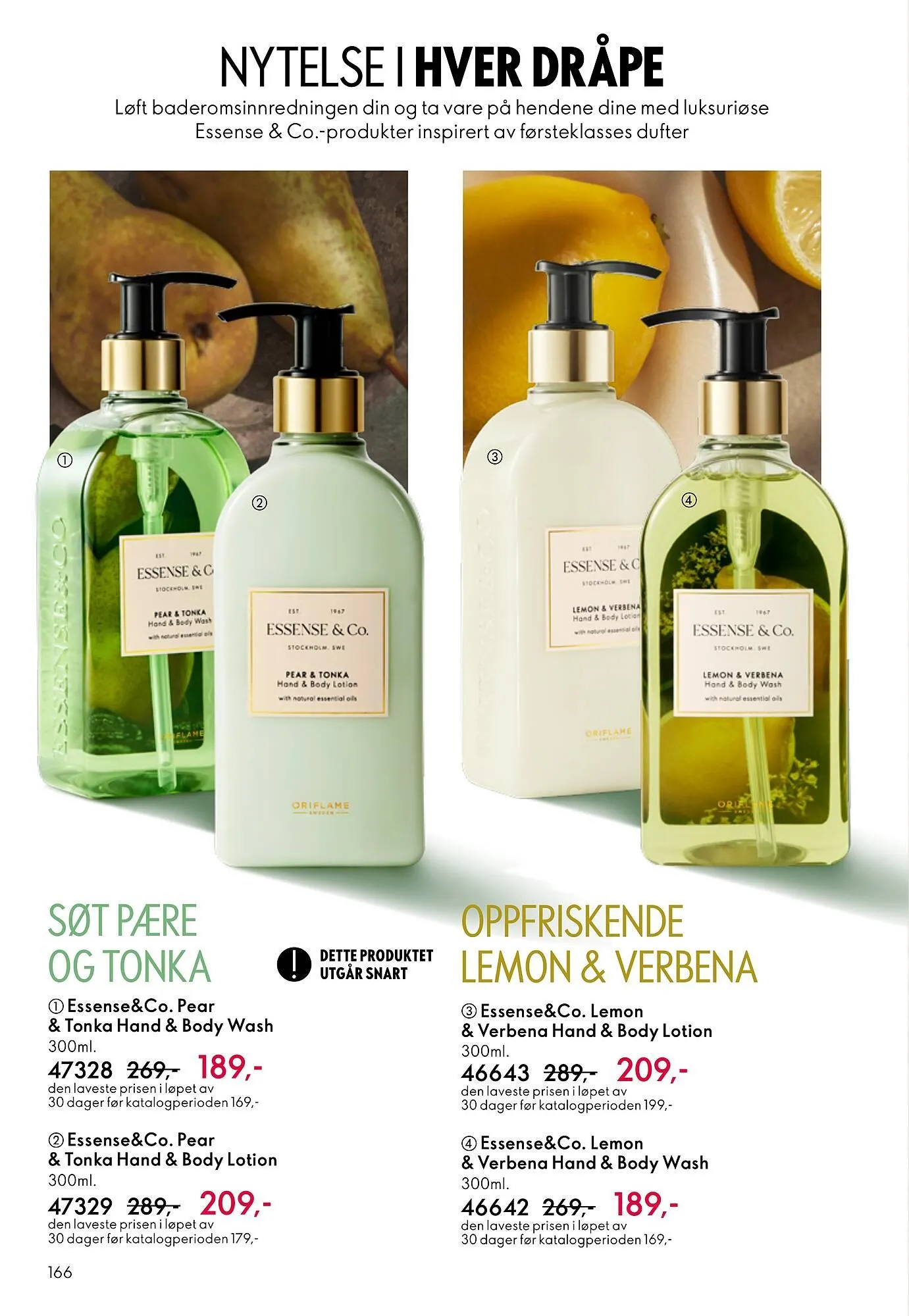 Oriflame katalog fra 18. februar til 10. mars 2026 - kundeavisside 166