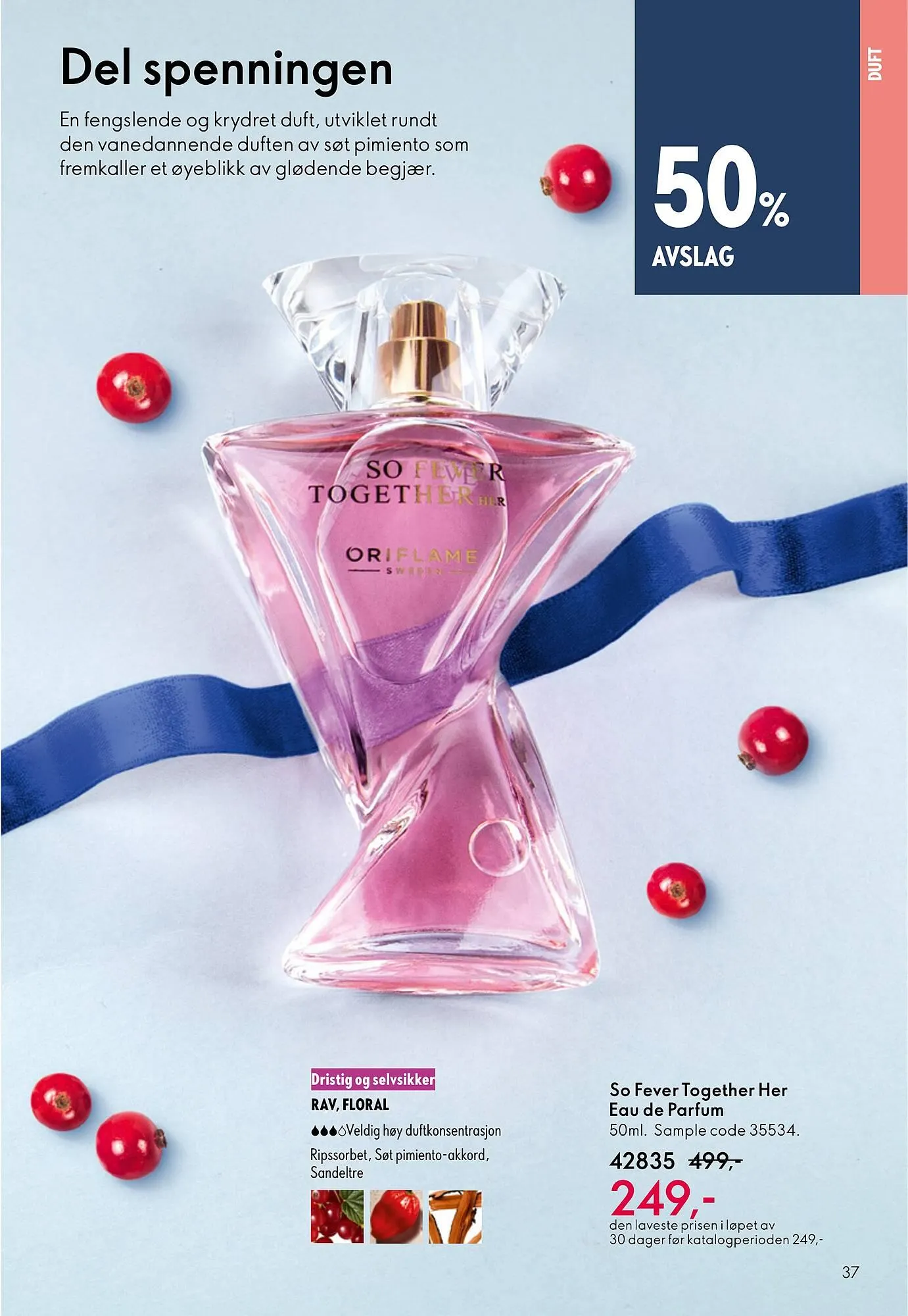 Oriflame katalog fra 10. desember til 30. desember 2025 - kundeavisside 37
