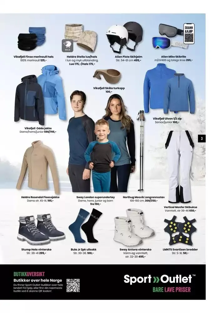 Folder Sport Outlet fra 21. februar til 7. mars 2025 - kundeavisside 3