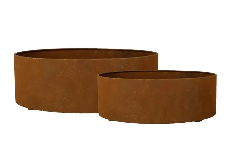 Cortenstål planteskål