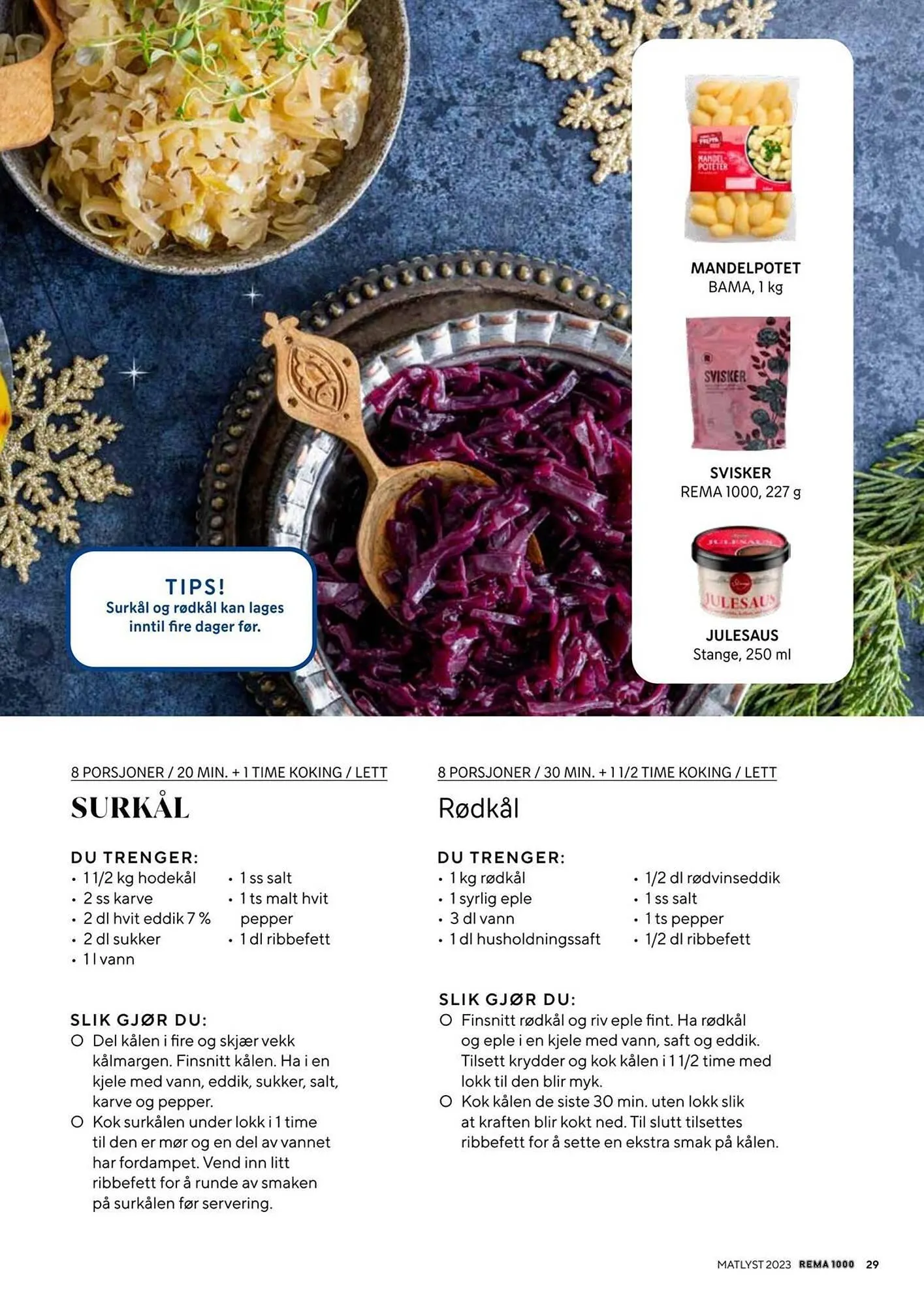Rema 1000 Kundeavis fra 1. desember til 31. desember 2025 - kundeavisside 29