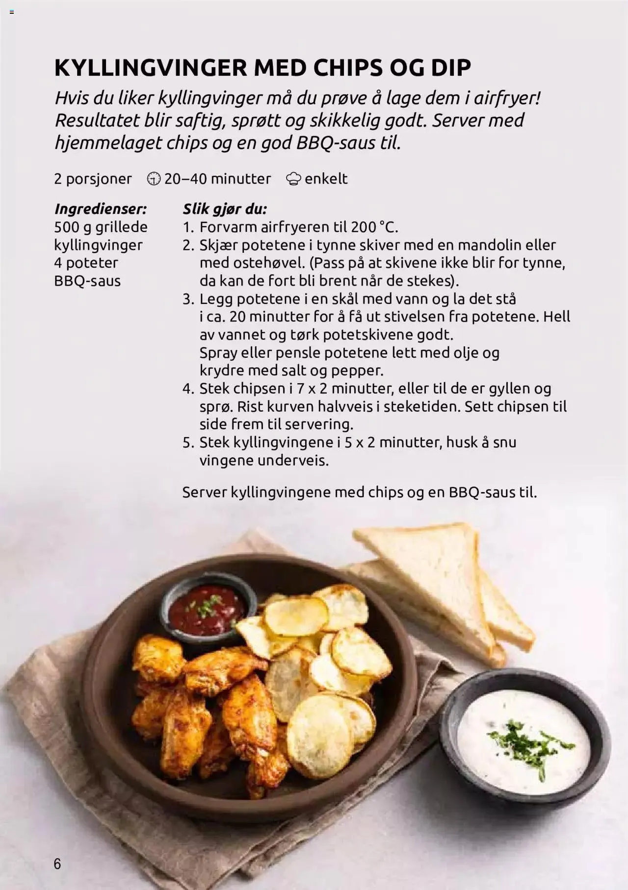 Joker - Gode oppskrifter med airfryer fra 1. august til 31. desember 2023 - kundeavisside 6