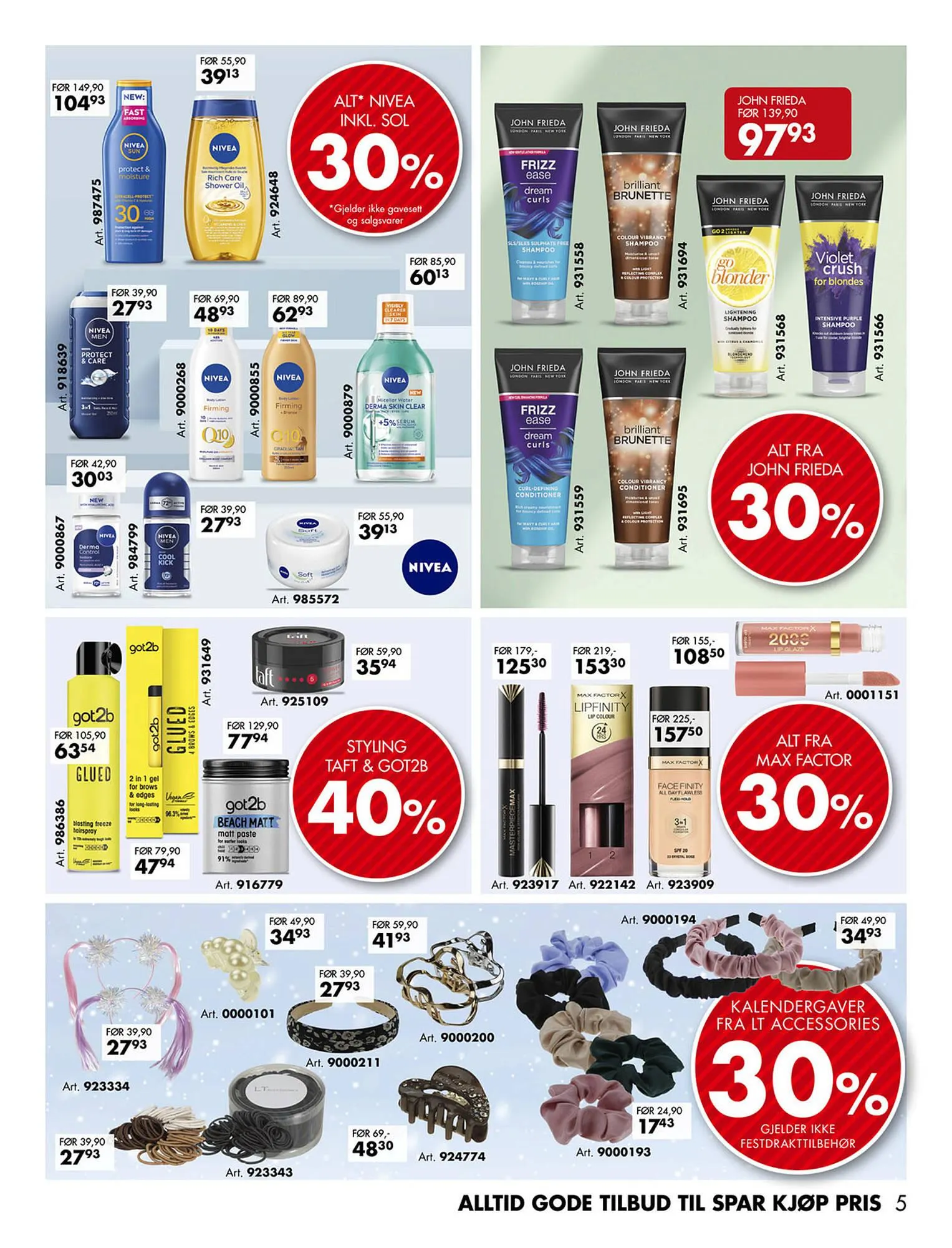 Sparkjøp kundeavis fra 27. oktober til 9. november 2025 - kundeavisside 5