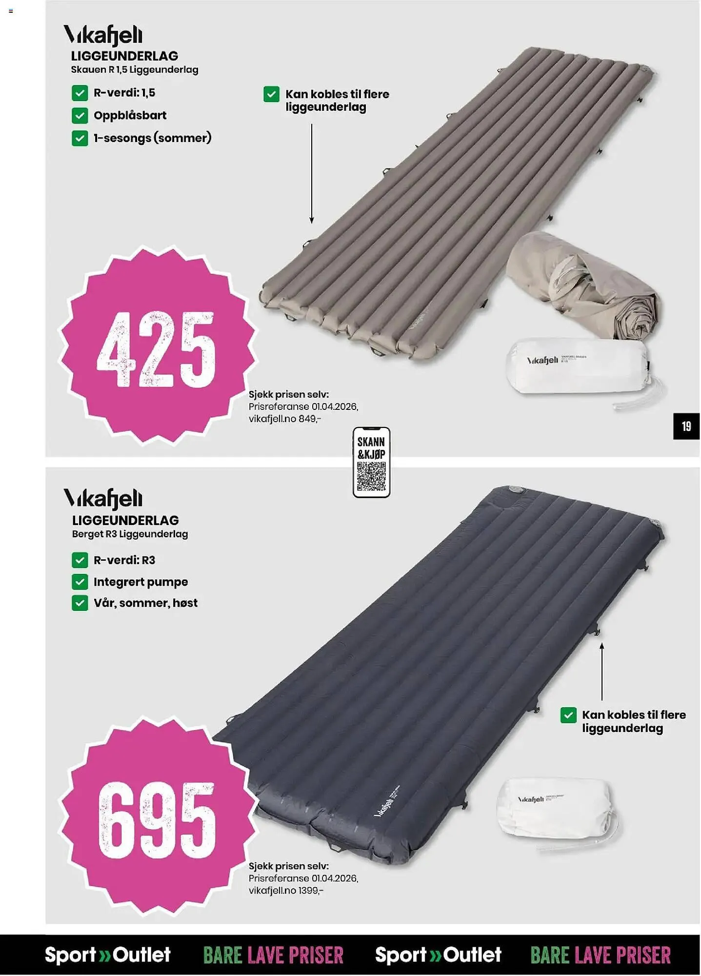 Sport Outlet kundeavis fra 21. april til 26. april 2026 - kundeavisside 19