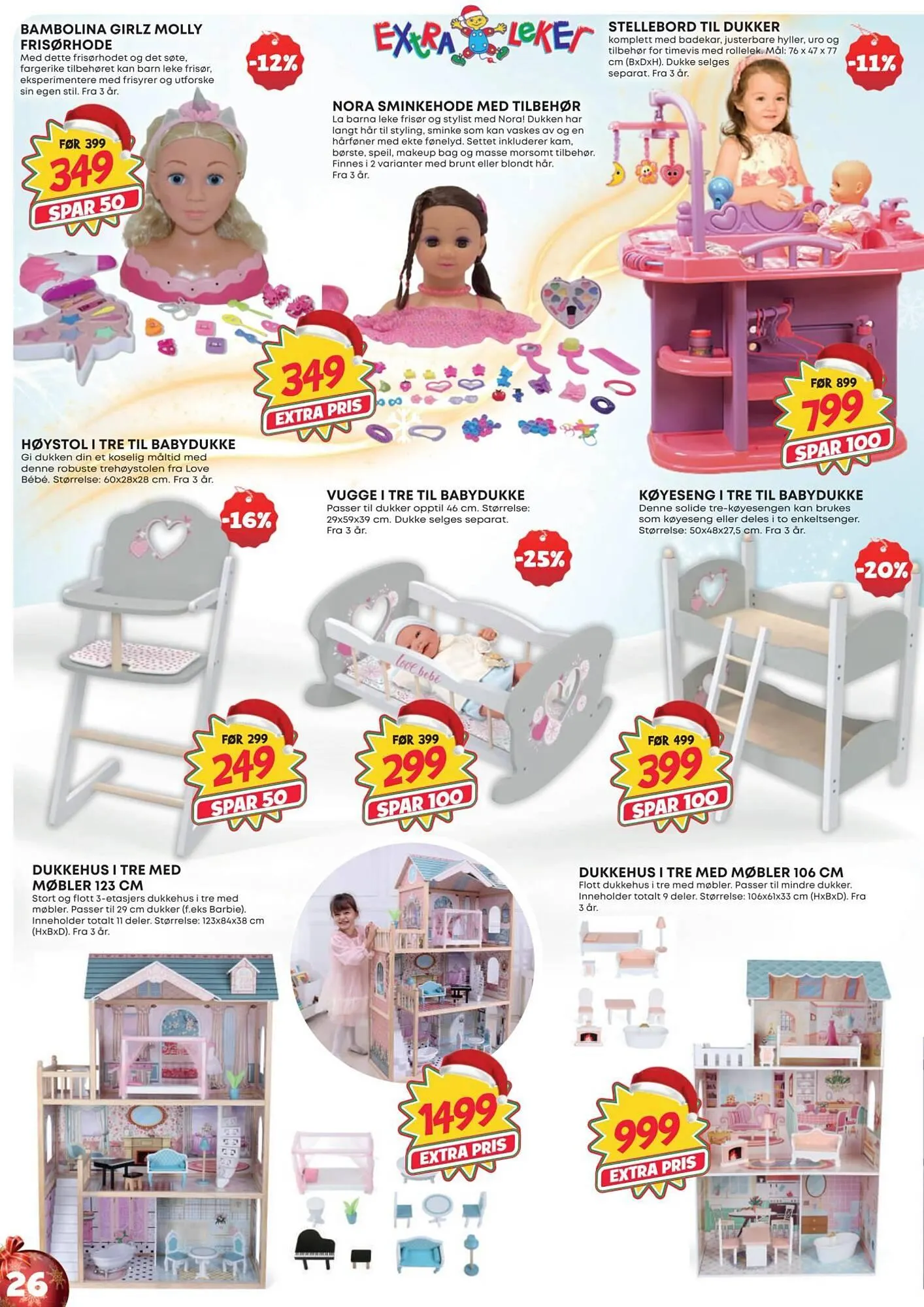 Extra Leker kundeavis fra 12. november til 24. desember 2025 - kundeavisside 26