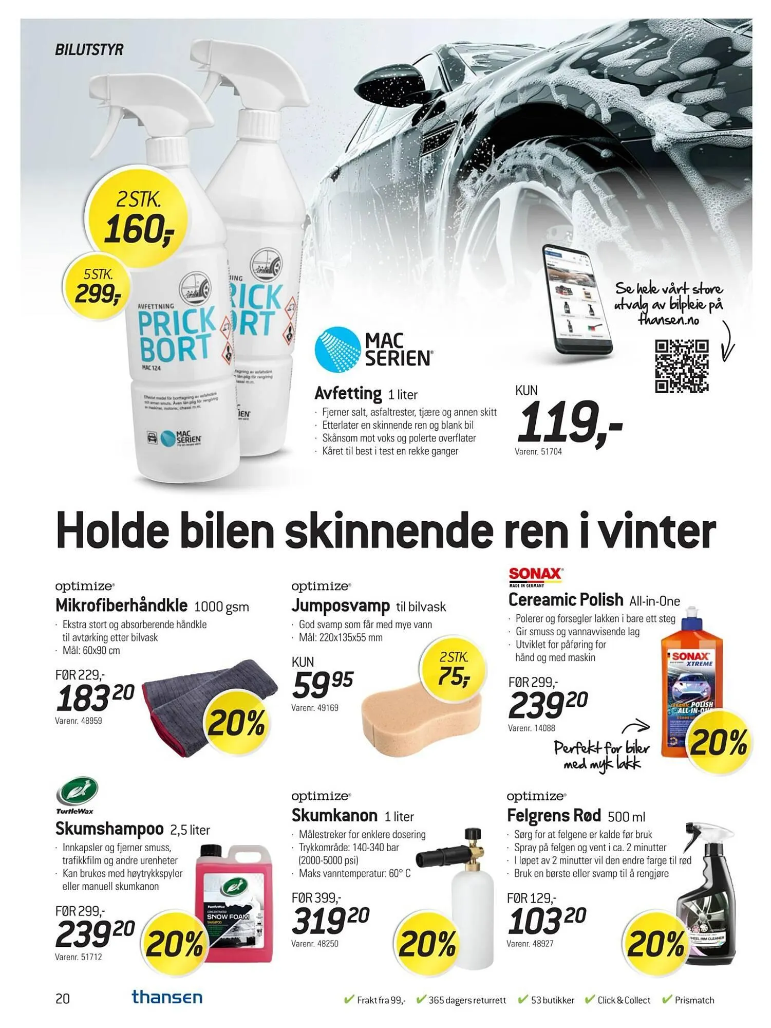 Thansen kundeavis fra 3. desember til 2. januar 2026 - kundeavisside 20