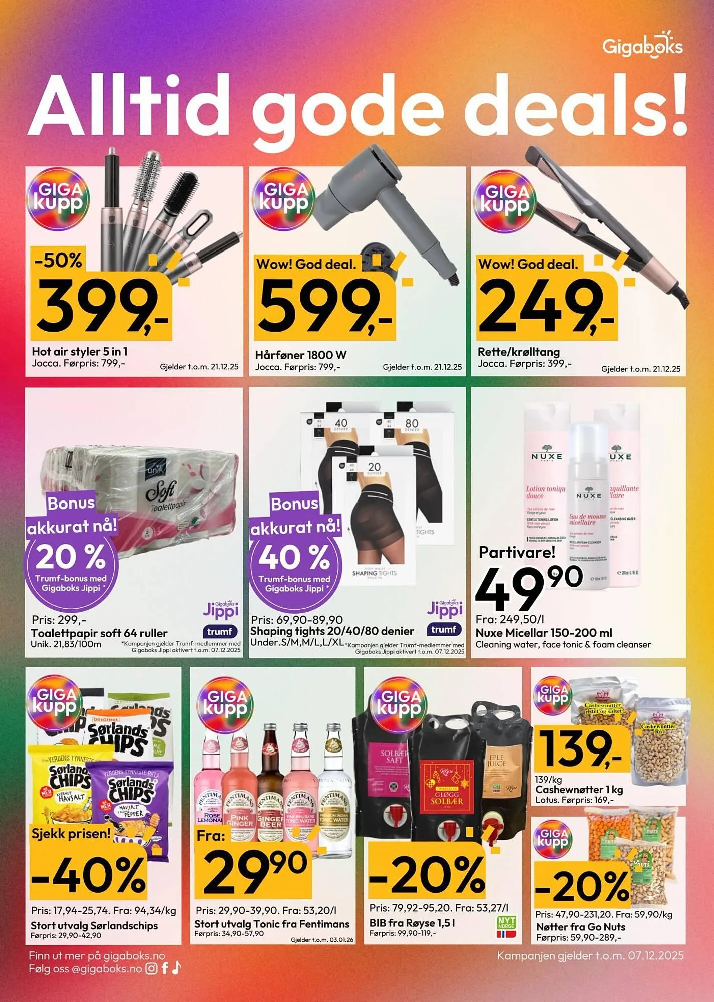 Gigaboks kundeavis fra 30. november til 8. desember 2025 - kundeavisside 9
