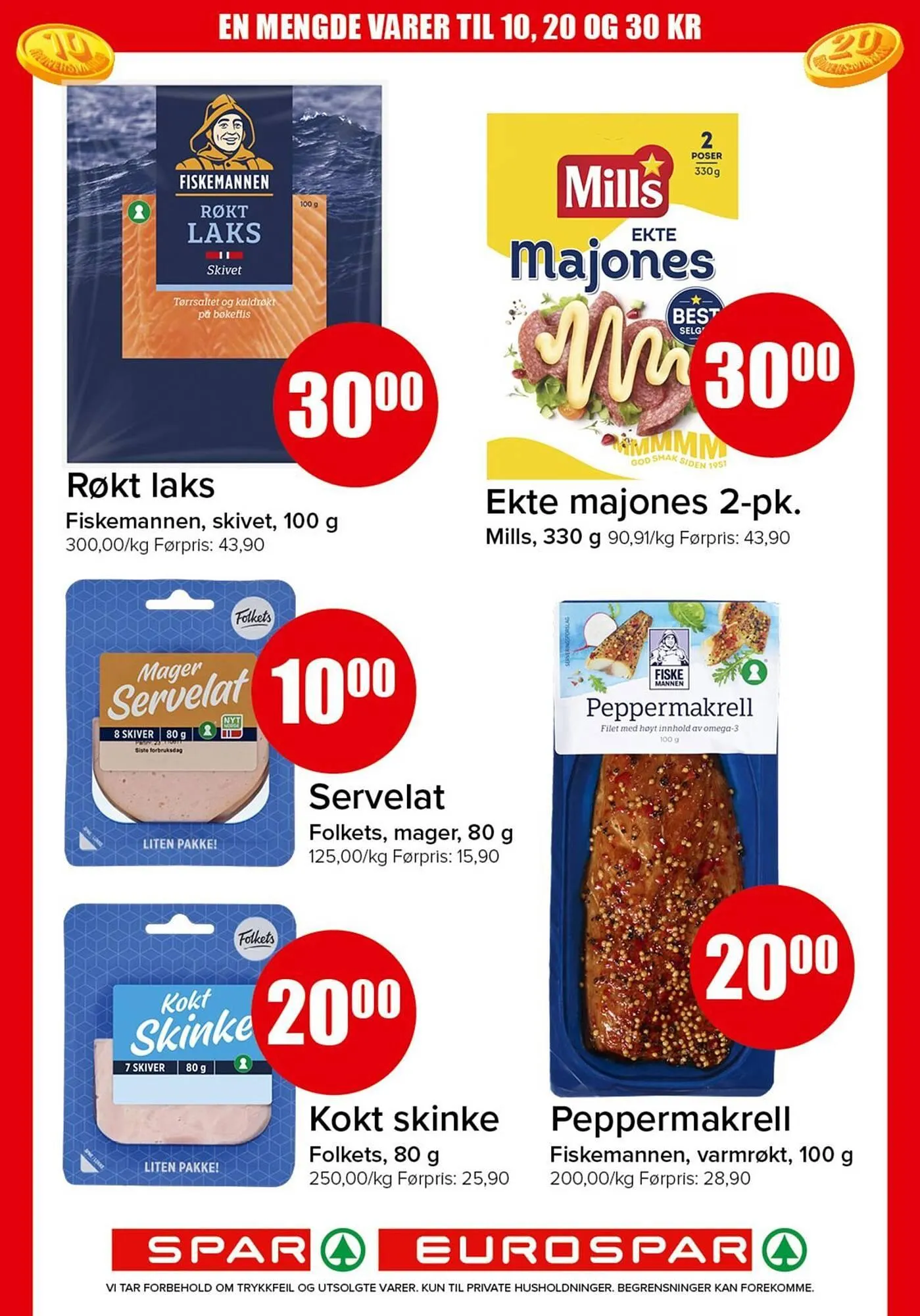 Eurospar kundeavis fra 6. januar til 12. januar 2026 - kundeavisside 9