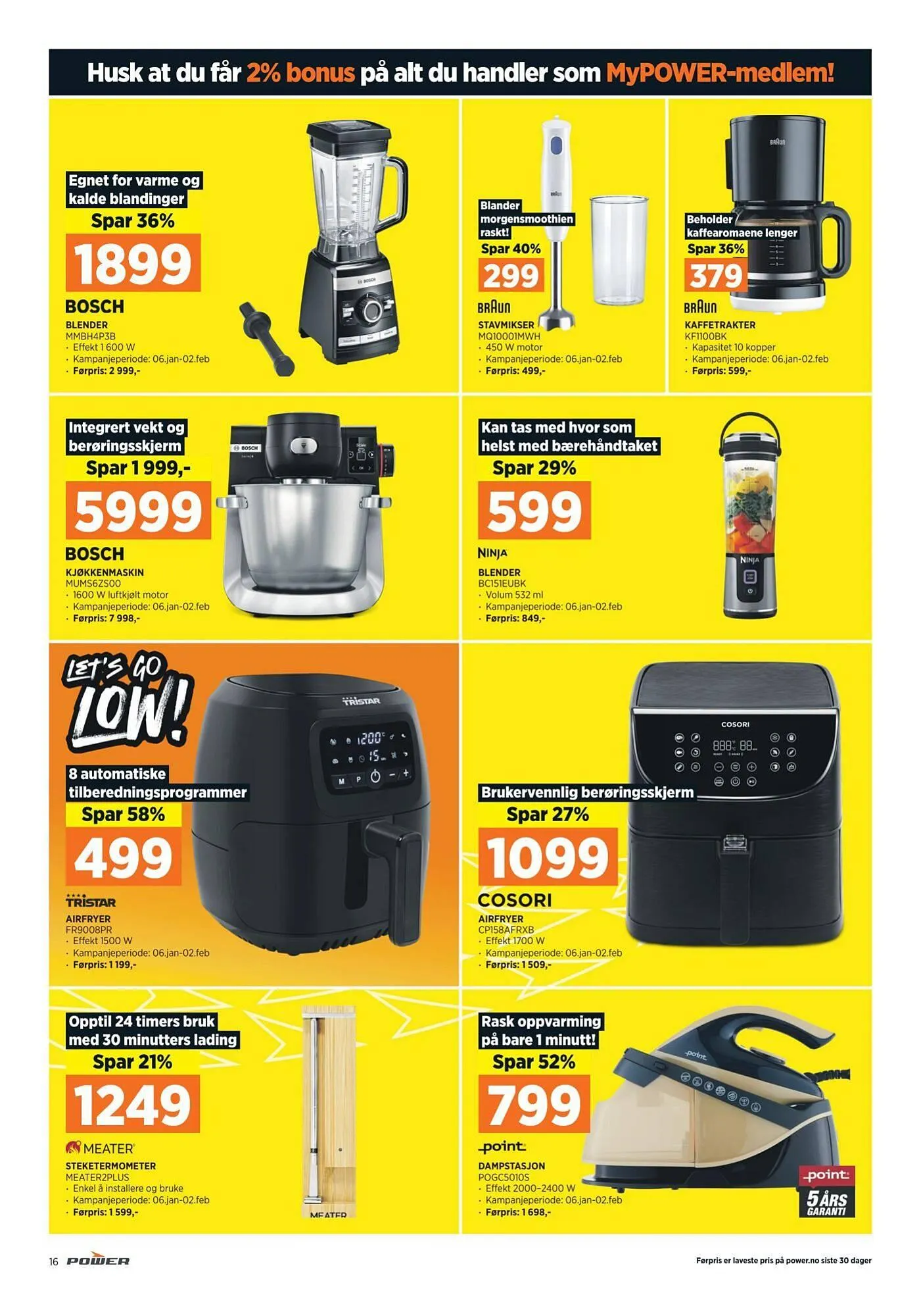 POWER Kundeavis fra 12. januar til 19. januar 2025 - kundeavisside 16