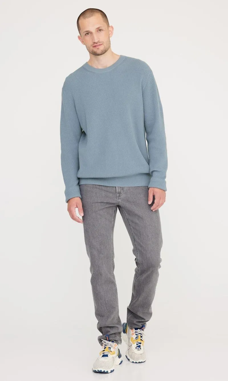 Strikket genser i bomull