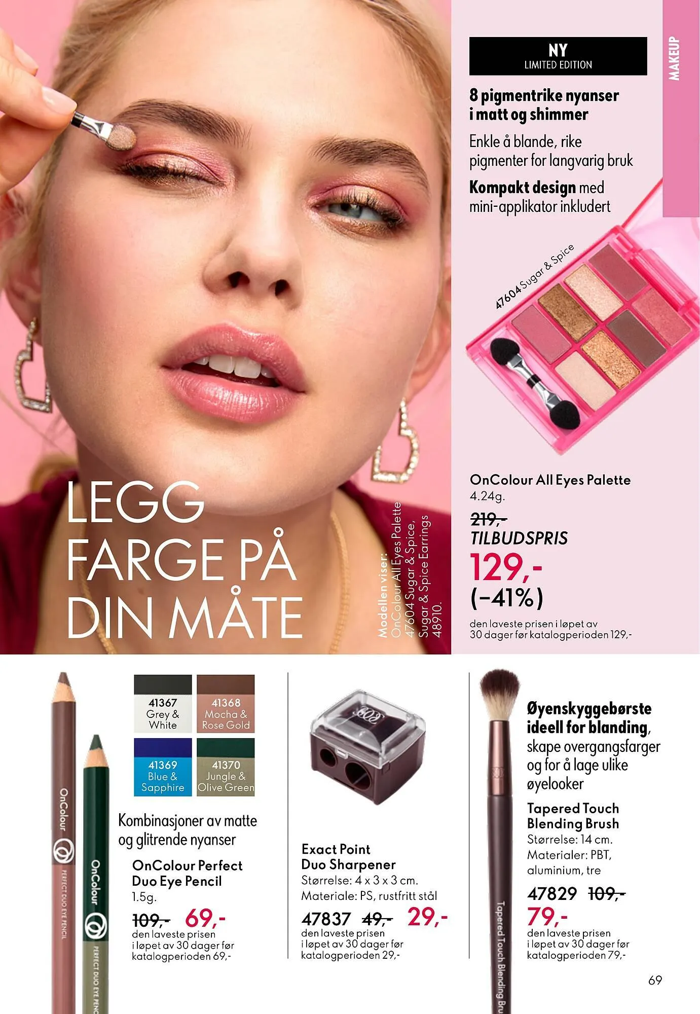 Oriflame katalog fra 18. februar til 10. mars 2026 - kundeavisside 69