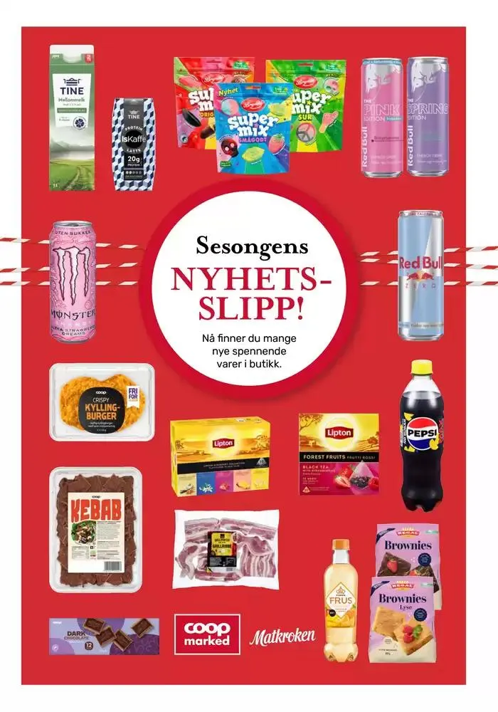 Stort utvalg av tilbud fra 24. februar til 9. mars 2025 - kundeavisside 6