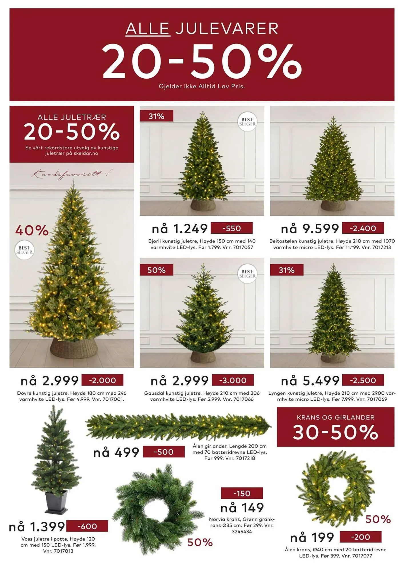 Skeidar kundeavis fra 3. november til 9. november 2025 - kundeavisside 30