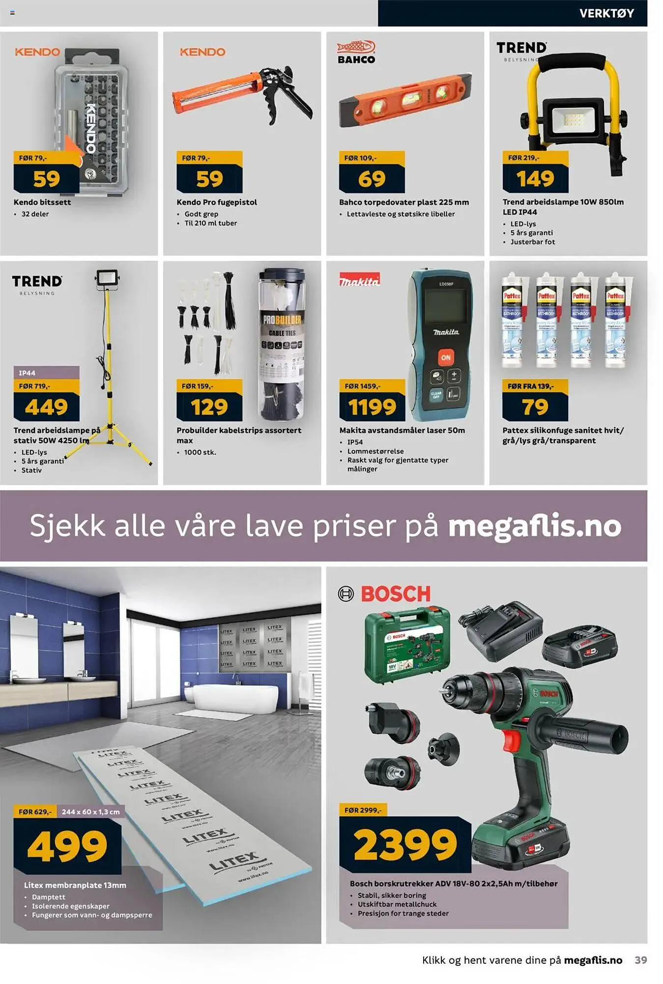 Megaflis Kundeavis fra 27. februar til 16. mars 2025 - kundeavisside 39