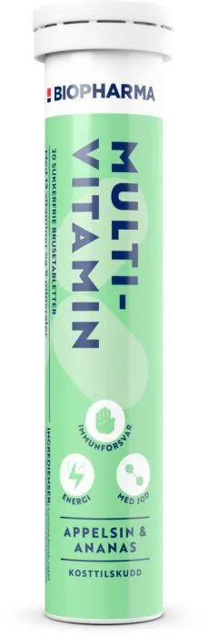 Biopharma Multivitamin Brusetablett
